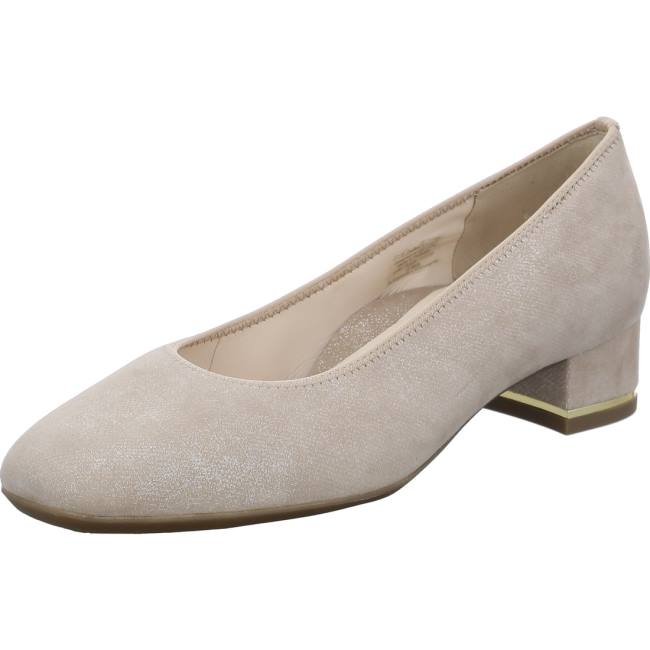 Beige Ara Shoes Court Shoes Graz Sand Women\'s Pumps | ARA650KFN