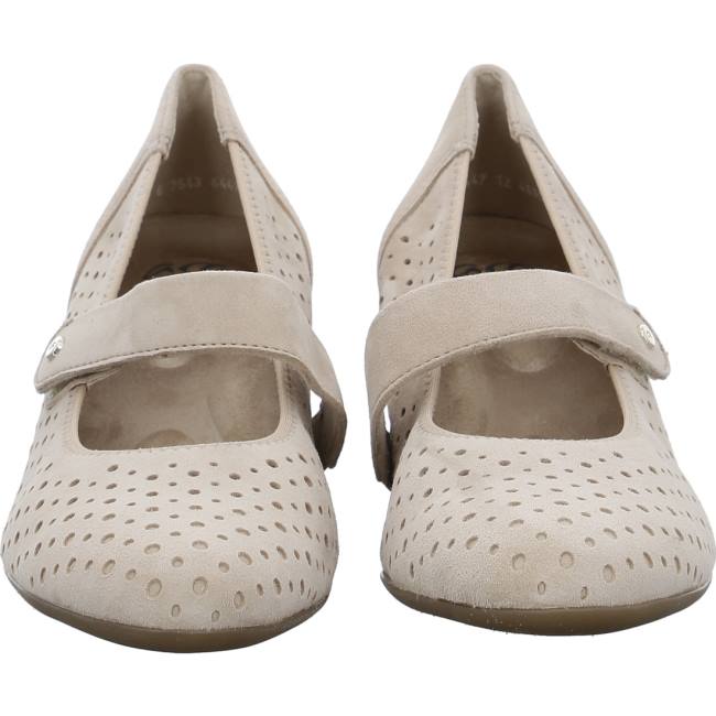 Beige Ara Shoes Court Shoes Nizza Sand Women's Pumps | ARA718RES