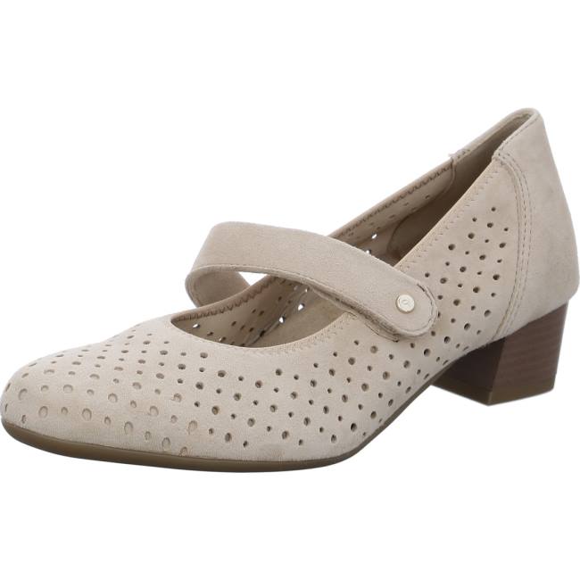 Beige Ara Shoes Court Shoes Nizza Sand Women\'s Pumps | ARA718RES