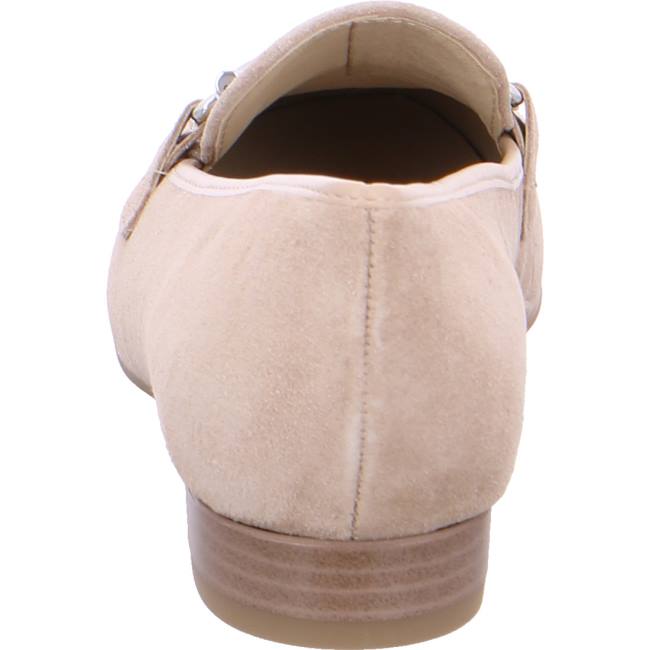 Beige Ara Shoes Kent Sand Women's Loafers | ARA786QWT