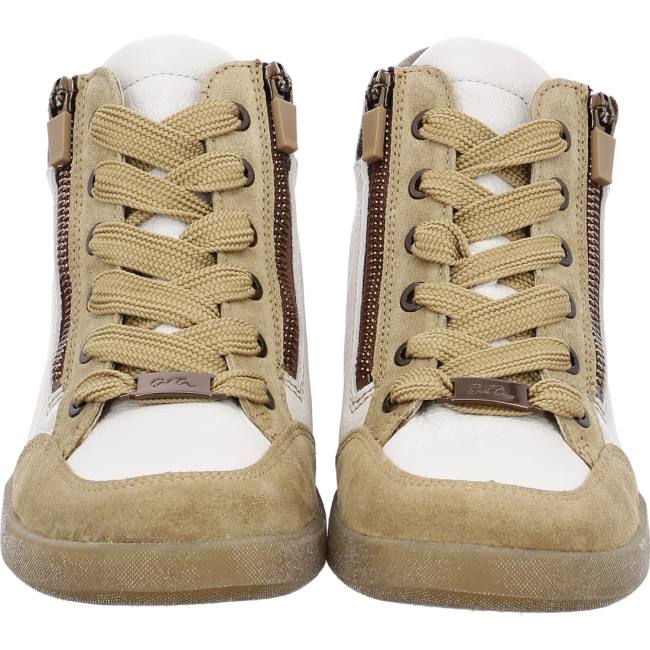 Beige Ara Shoes Lace-ups Lazio Toffee Cloud Women's Boots | ARA923ZVM