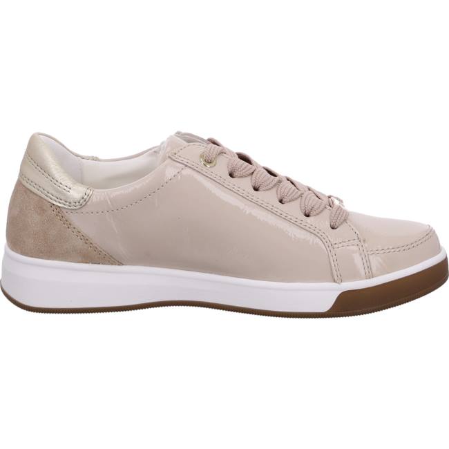 Beige Ara Shoes Lace-ups Rom Nude Women's Sneakers | ARA318SHK