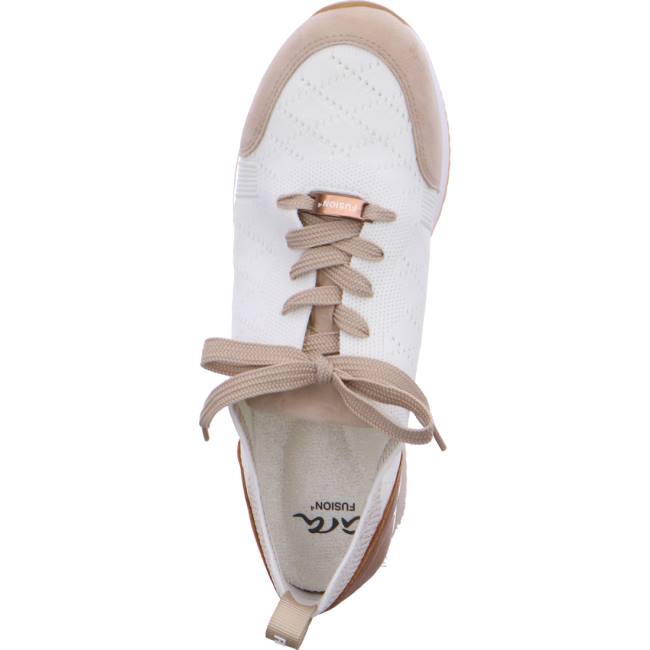 Beige Ara Shoes Lissabon Camel Women's Sneakers | ARA640OHK