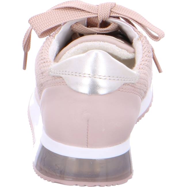 Beige Ara Shoes Lissabon Powder Women's Sneakers | ARA734ZLH