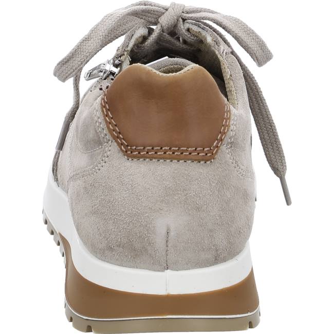 Beige Ara Shoes Matteo Cognac Men's Sneakers | ARA935BUS