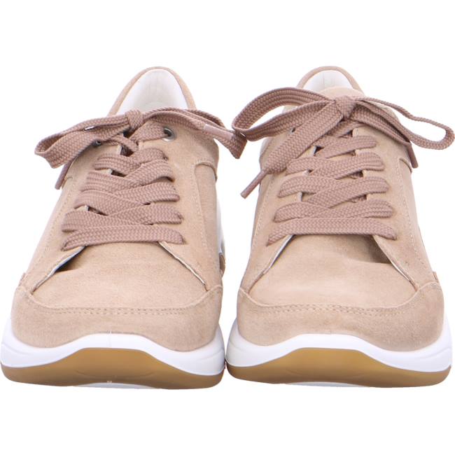 Beige Ara Shoes Miami Sand Women's Sneakers | ARA360REP