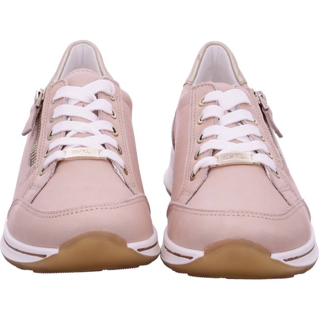 Beige Ara Shoes Osaka Nude Women's Sneakers | ARA123YSU