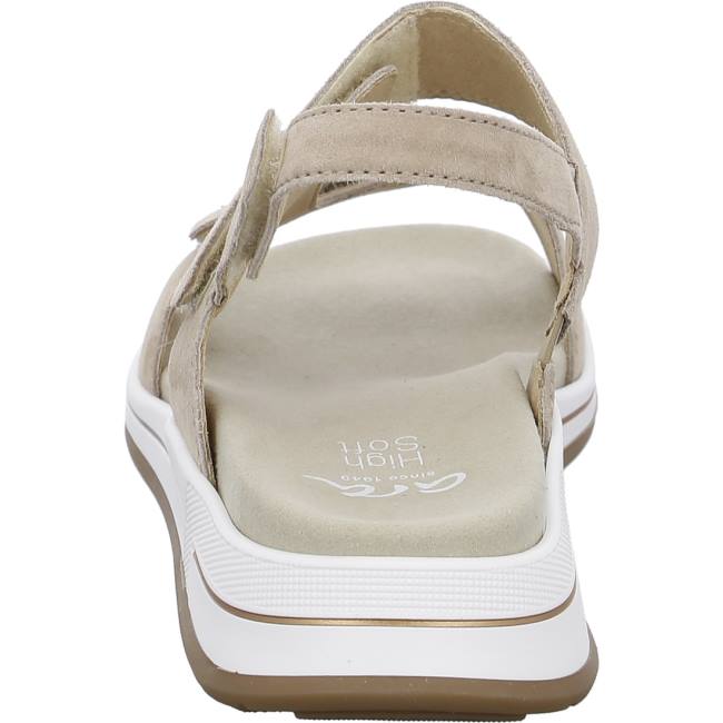 Beige Ara Shoes Osaka Sand Women's Sandals | ARA538MQL