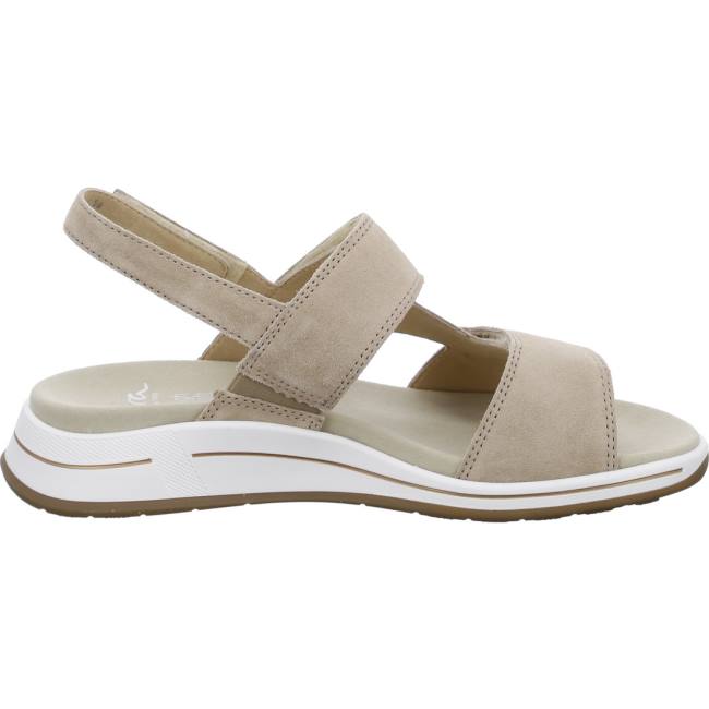 Beige Ara Shoes Osaka Sand Women's Sandals | ARA538MQL