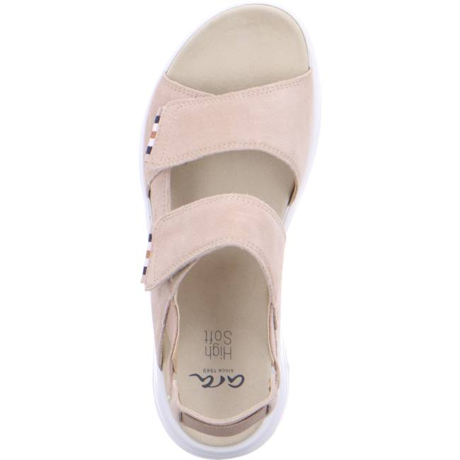 Beige Ara Shoes Panama Sand Women's Sandals | ARA019QVK