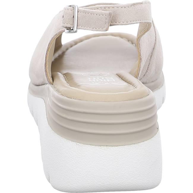 Beige Ara Shoes Rimini Sand Women's Sandals | ARA165FCX