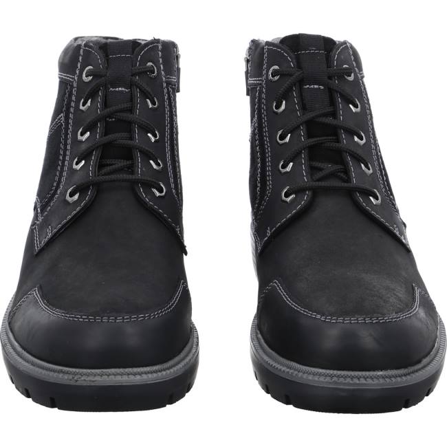 Black Ara Shoes Alonso Men's Boots | ARA870EWI