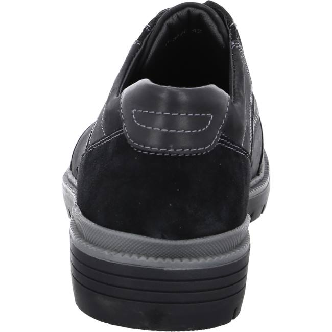 Black Ara Shoes Alonso Men's Lace Up Shoes | ARA461NOT