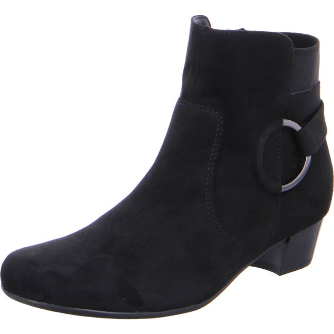 Black Ara Shoes Ankle Catania Women\'s Boots | ARA451YWR