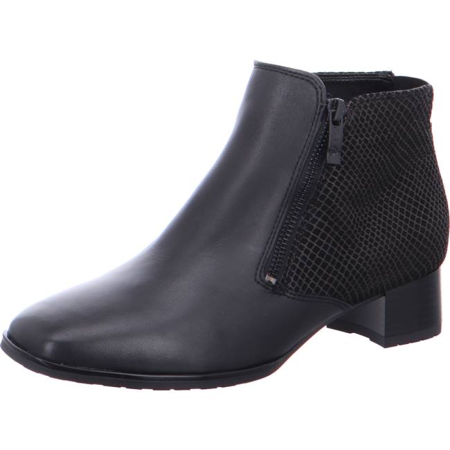 Black Ara Shoes Ankle Graz Women\'s Boots | ARA764FBR