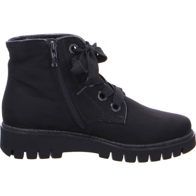 Black Ara Shoes Ankle Jackson Women's Boots | ARA768XDW