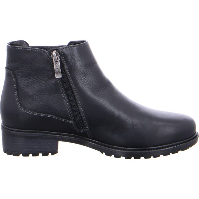 Black Ara Shoes Ankle Kansas Women's Boots | ARA249JQN