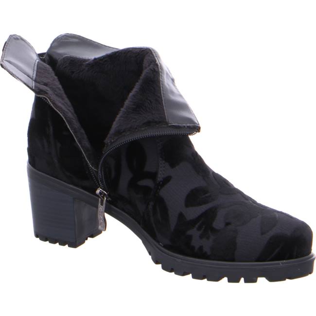 Black Ara Shoes Ankle Mantova Women's Boots | ARA860KQS