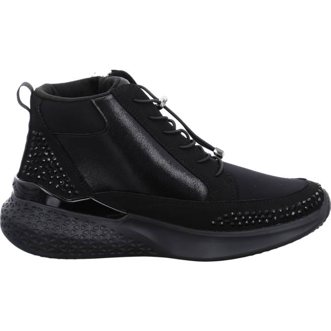 Black Ara Shoes Ankle Maya Women's Boots | ARA709FEK