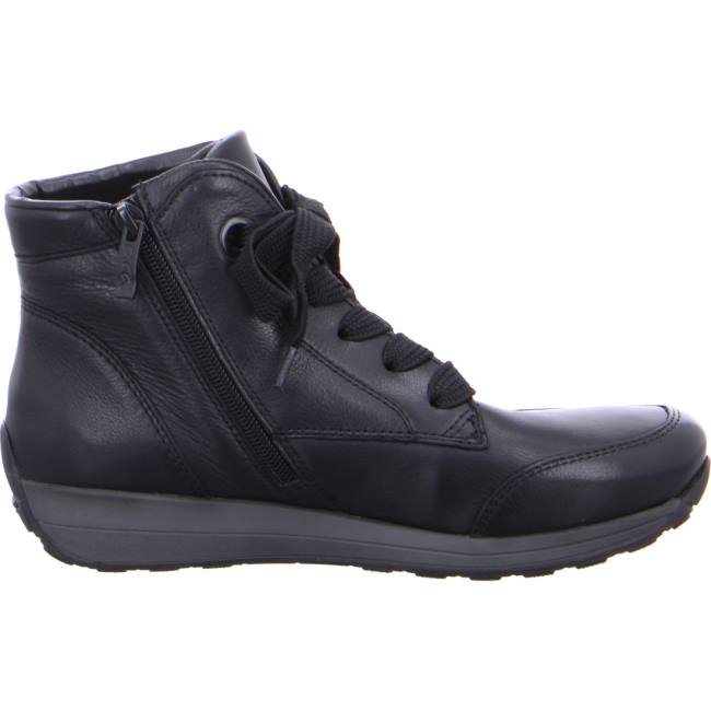 Black Ara Shoes Ankle Osaka Women's Boots | ARA510EIR