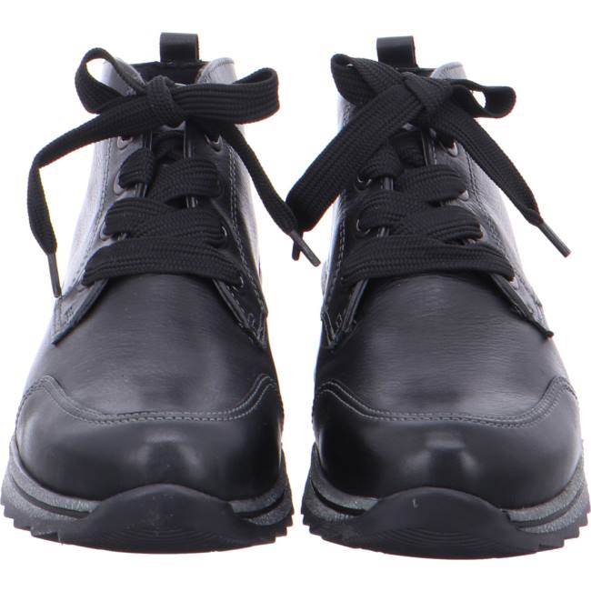 Black Ara Shoes Ankle Osaka Women's Lace Up Shoes | ARA049JMU