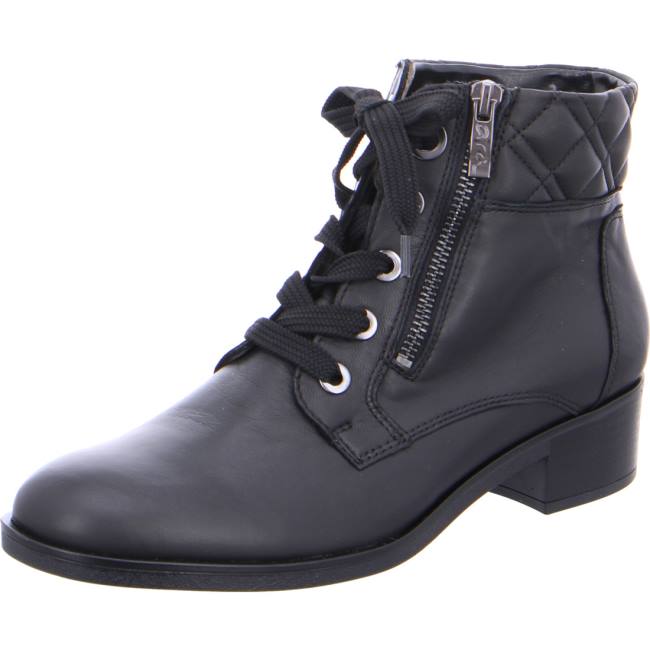 Black Ara Shoes Ankle Parker Women\'s Boots | ARA038FKV