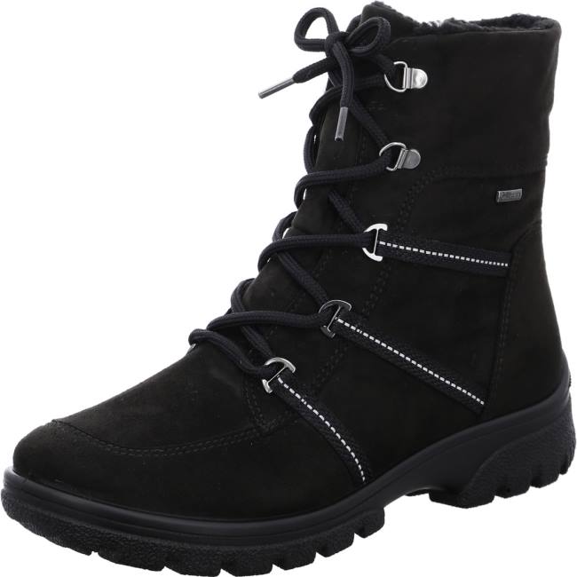 Black Ara Shoes Ankle Saas-fee Women\'s Boots | ARA683QYG