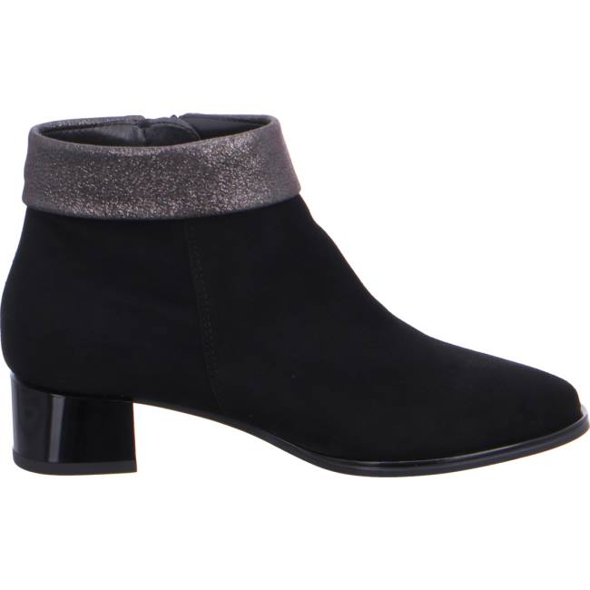 Black Ara Shoes Ankle Vicenza Women's Boots | ARA937CND