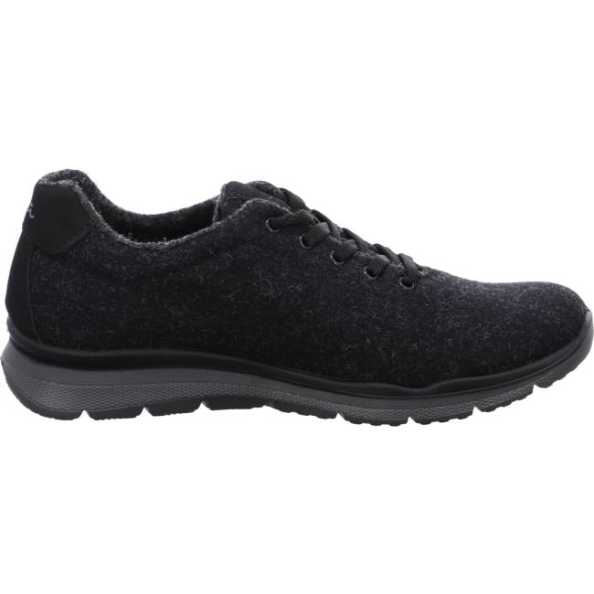 Black Ara Shoes Benjo Men's Sneakers | ARA251IZY