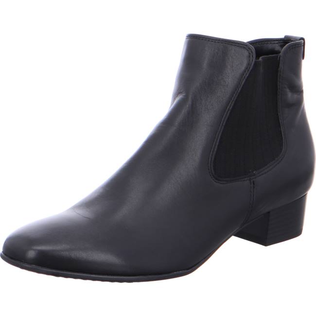 Black Ara Shoes Chelsea Ankle Milano Women\'s Boots | ARA839QXG