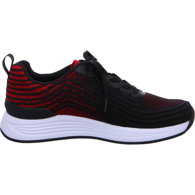 Black Ara Shoes Chicago Men's Sneakers | ARA041PZO