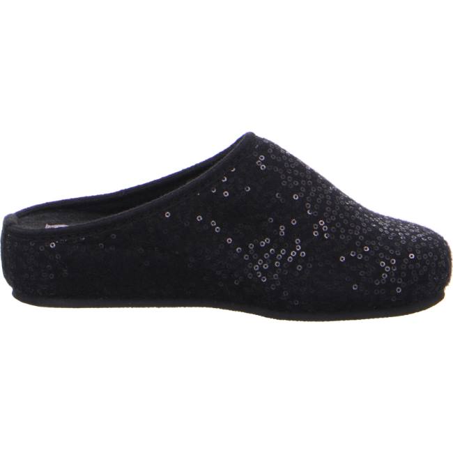 Black Ara Shoes Cosy Women's Slippers | ARA509XHN