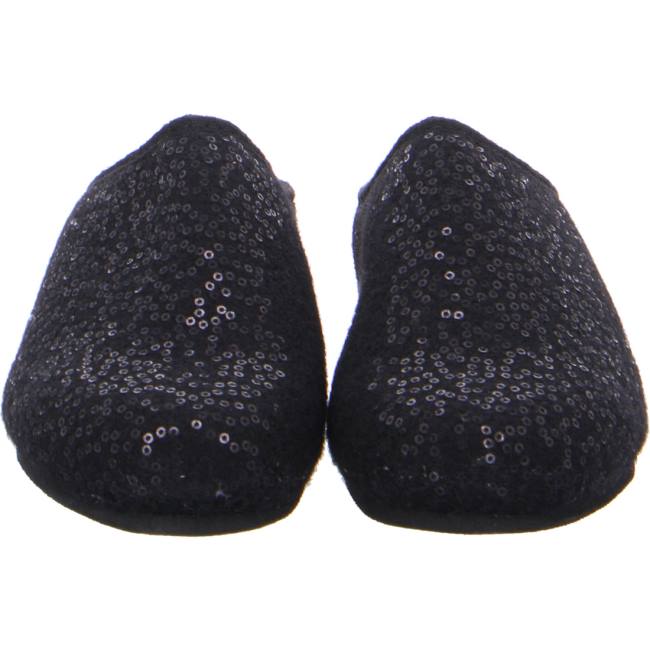 Black Ara Shoes Cosy Women's Slippers | ARA509XHN