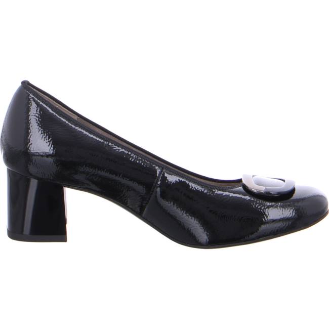 Black Ara Shoes Courts Brighton Women's Pumps | ARA187RJK