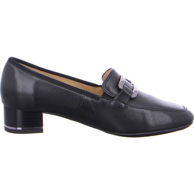 Black Ara Shoes Courts Graz Women's Pumps | ARA480XRK