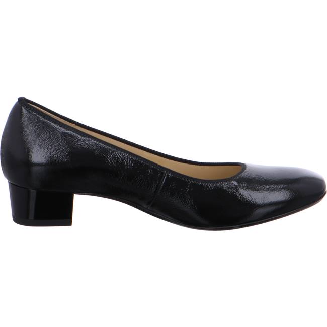 Black Ara Shoes Courts Milano Women's Pumps | ARA760CMA