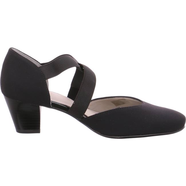 Black Ara Shoes Courts Tolouse Women's Pumps | ARA843KFC