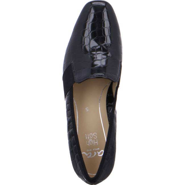 Black Ara Shoes Courts Verona Balck Women's Pumps | ARA975FQP