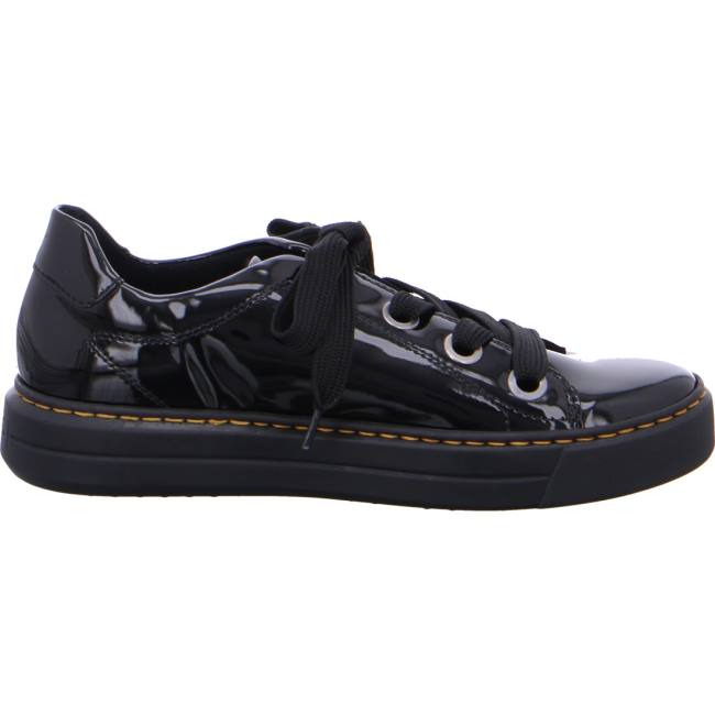 Black Ara Shoes Courtyard Women's Sneakers | ARA052WAR