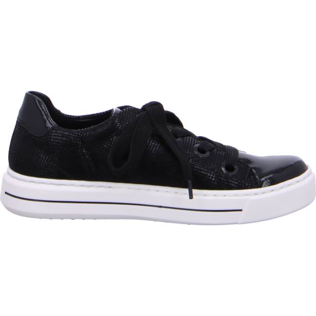 Black Ara Shoes Courtyard Women's Sneakers | ARA243FRI