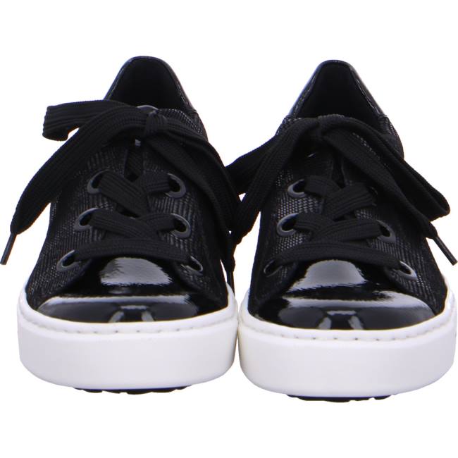 Black Ara Shoes Courtyard Women's Sneakers | ARA243FRI