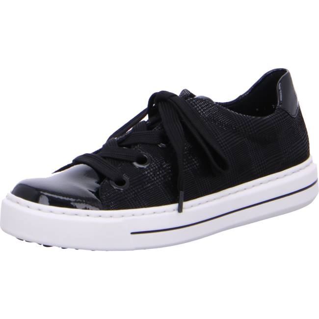 Black Ara Shoes Courtyard Women\'s Sneakers | ARA243FRI