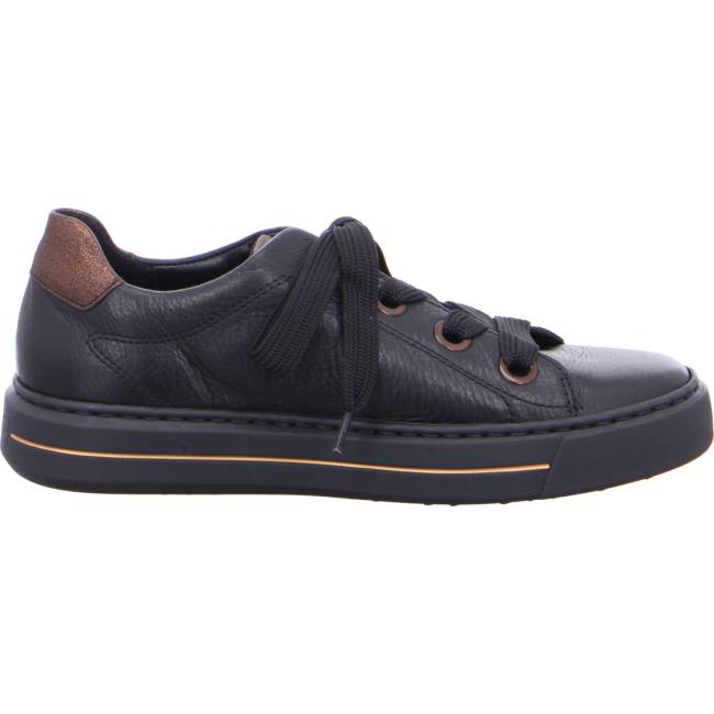 Black Ara Shoes Courtyard Women's Sneakers | ARA385IQP