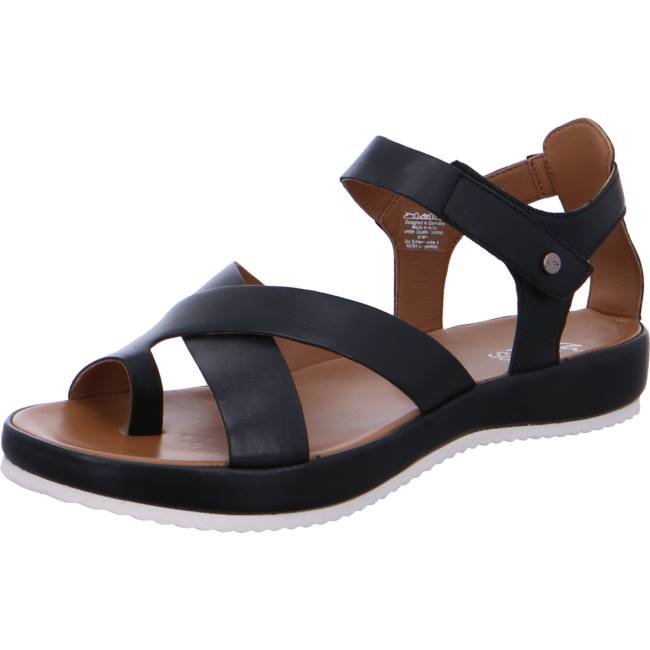 Black Ara Shoes Dubai Women\'s Sandals | ARA312OWG