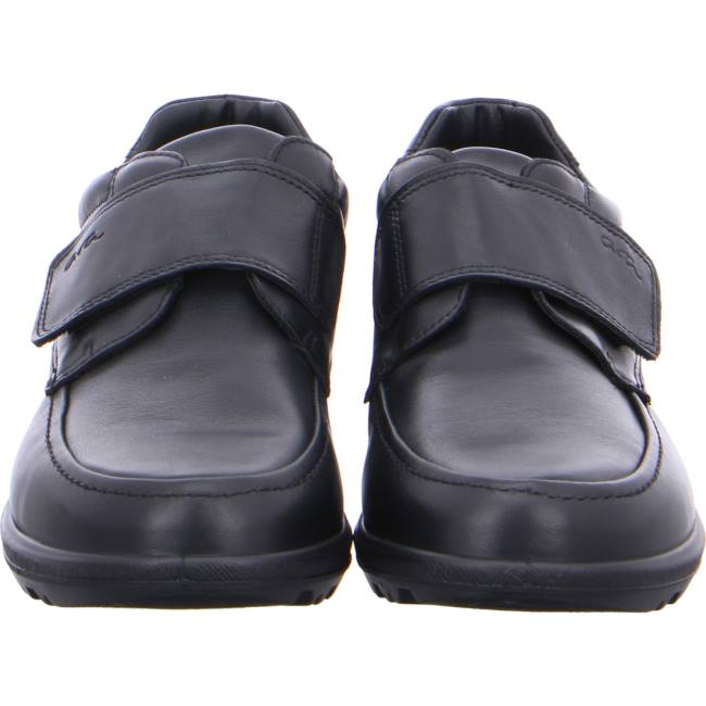 Black Ara Shoes Finn Men's Loafers | ARA865CYB