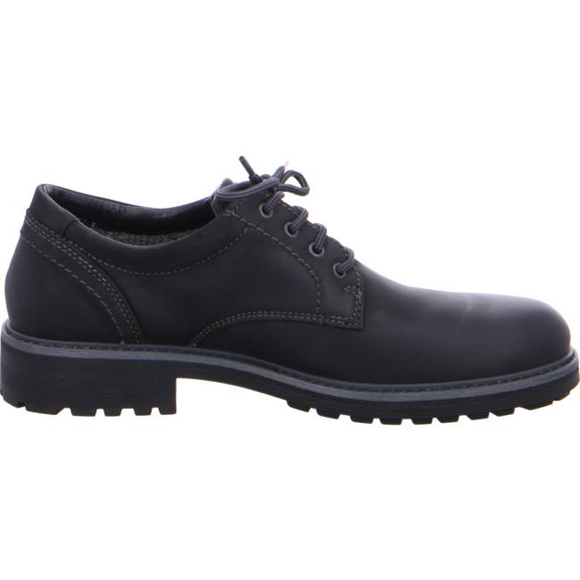 Black Ara Shoes Frederik Men's Lace Up Shoes | ARA832DKU