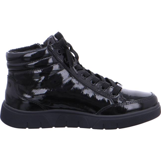 Black Ara Shoes High Top Rom-sport Women's Boots | ARA518IJE