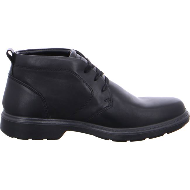 Black Ara Shoes Jan Men's Boots | ARA853BOF