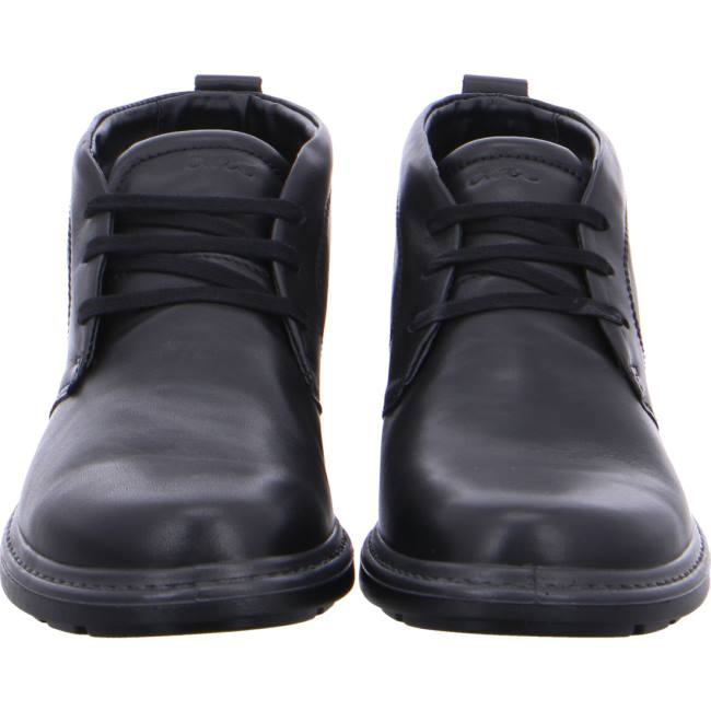 Black Ara Shoes Jan Men's Boots | ARA853BOF