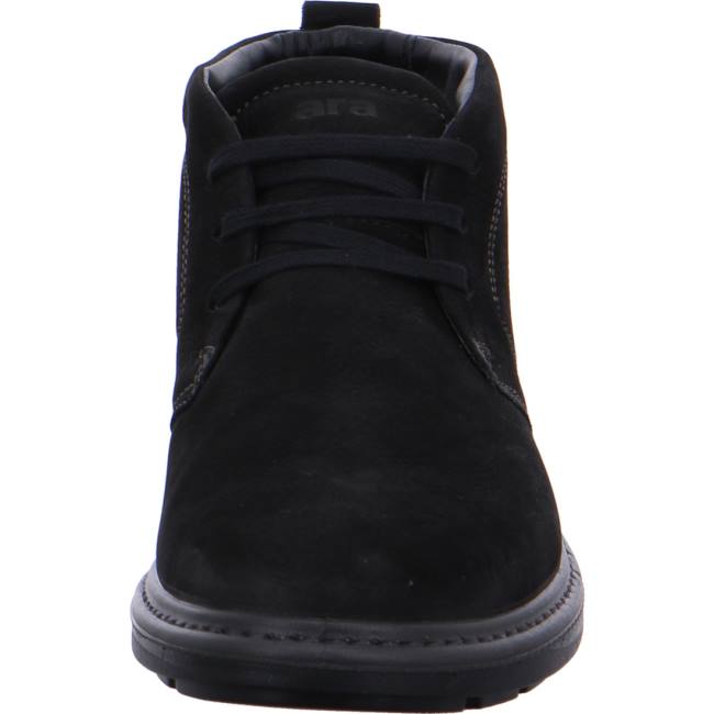 Black Ara Shoes Jan Men's Boots | ARA913DCF